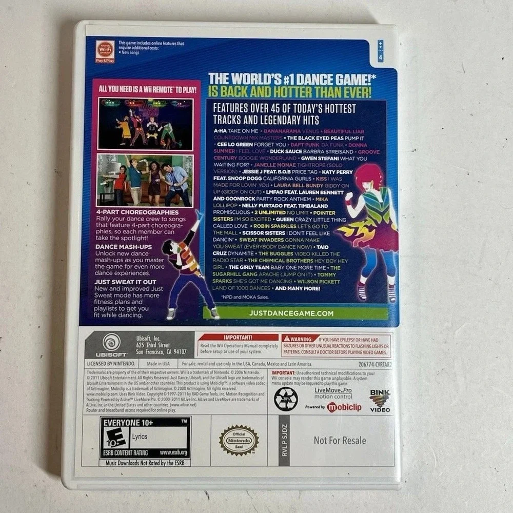 Ubisoft just dance